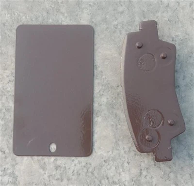 Pad Brek Salutan Pelindung Coklat